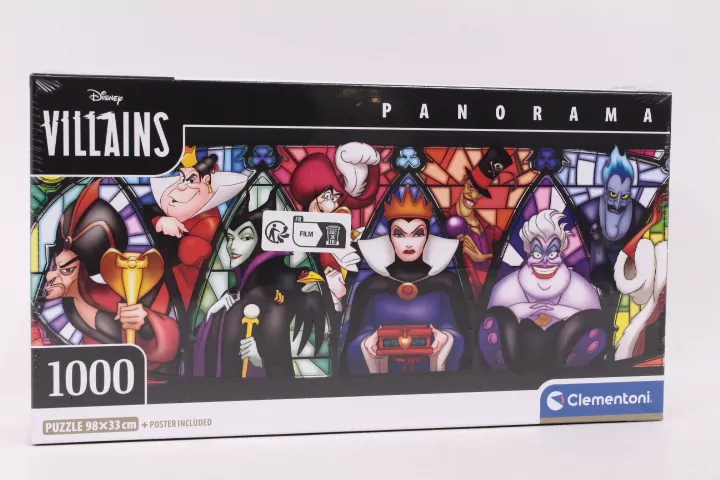 Puzzle 1000 Panorama Villains - tantis.pl