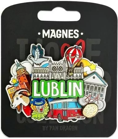 Magnes I love Poland Lublin ILP-MAG-C-LUB-34 - tantis.pl