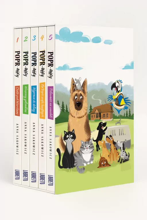 POPR-ańcy. Pakiet POPR-ańcy T.1-5 - tantis.pl