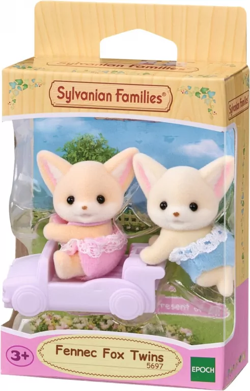 Rodzina lisów pustynnych Bliźniaki. Sylvanian Families - tantis.pl