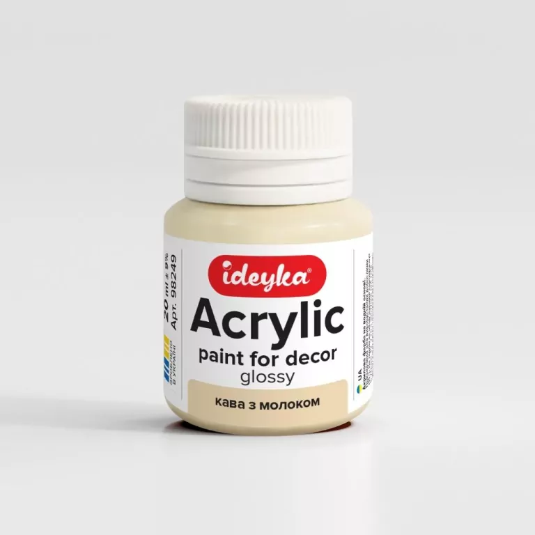 Farba akrylowa Kawa z mlekiem 20ml - tantis.pl