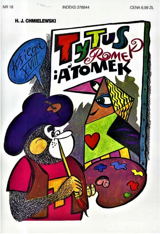 Tytus plastykiem. Tytus, Romek i A'Tomek. Księga XVIII - tantis.pl