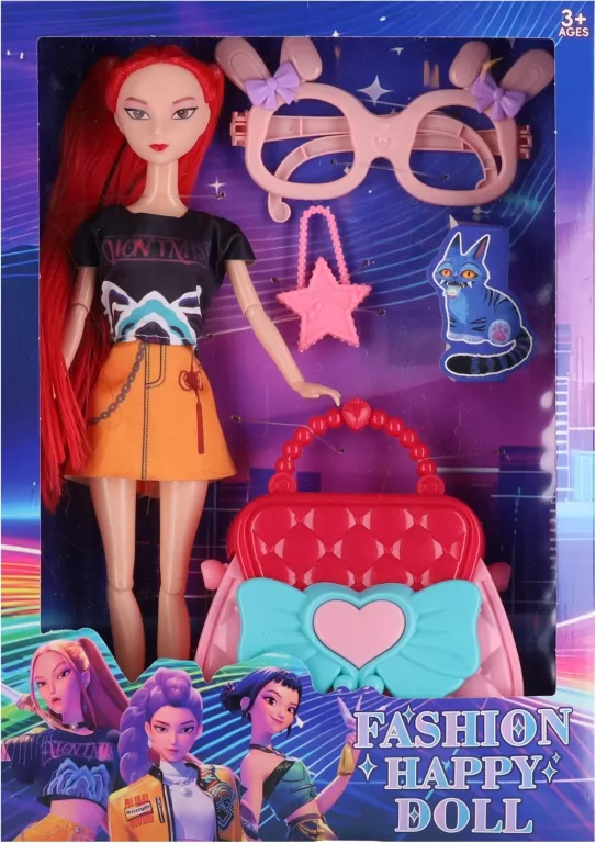 LALKA 29CM DEMON AKC FASHION HAPPY DOLL 23X32 WB - tantis.pl