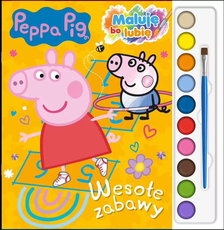Peppa Pig. Maluję bo lubię. Wesołe zabawy - tantis.pl