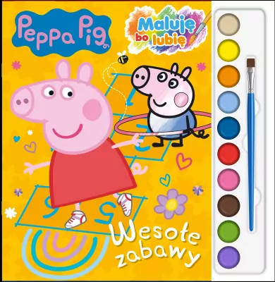 Peppa Pig. Maluję bo lubię. Wesołe zabawy