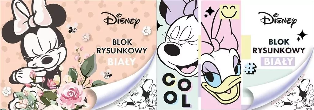 Blok rysunkowy A4/20K biały Minnie Mouse - tantis.pl