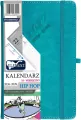 Kalendarz Hip hop 2026/27/28 A5 tyg. turkusowy - tantis.pl