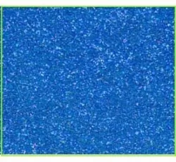 Karton brokatowy niebieski 250g 25x35cm, 5 arkuszy