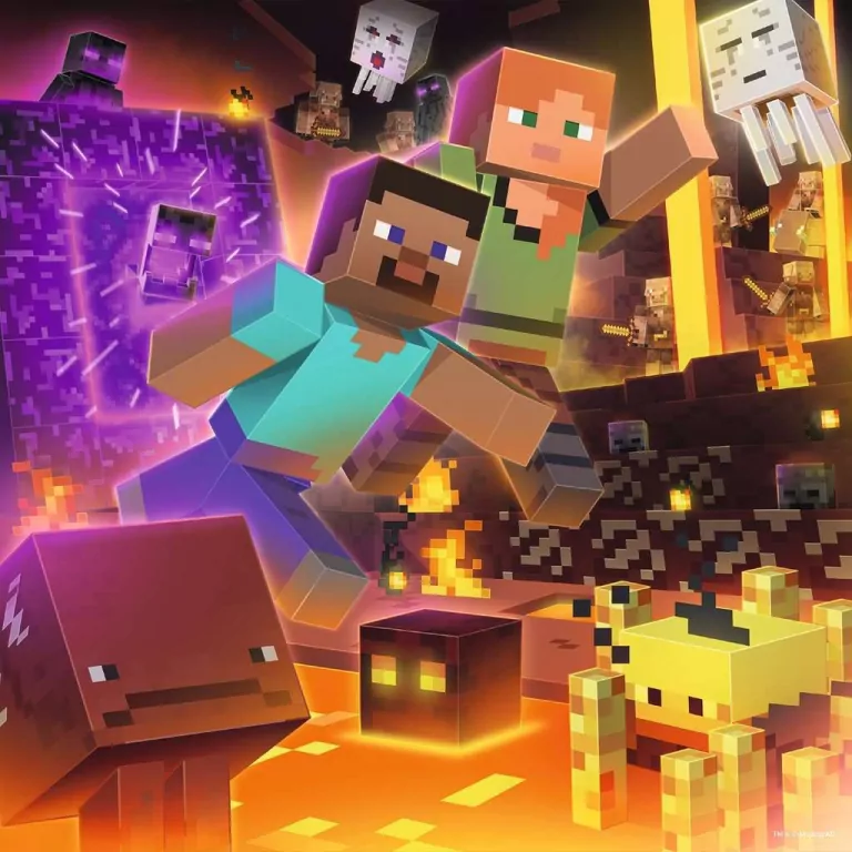 Puzzle 3x49. Minecraft. 5621 - tantis.pl