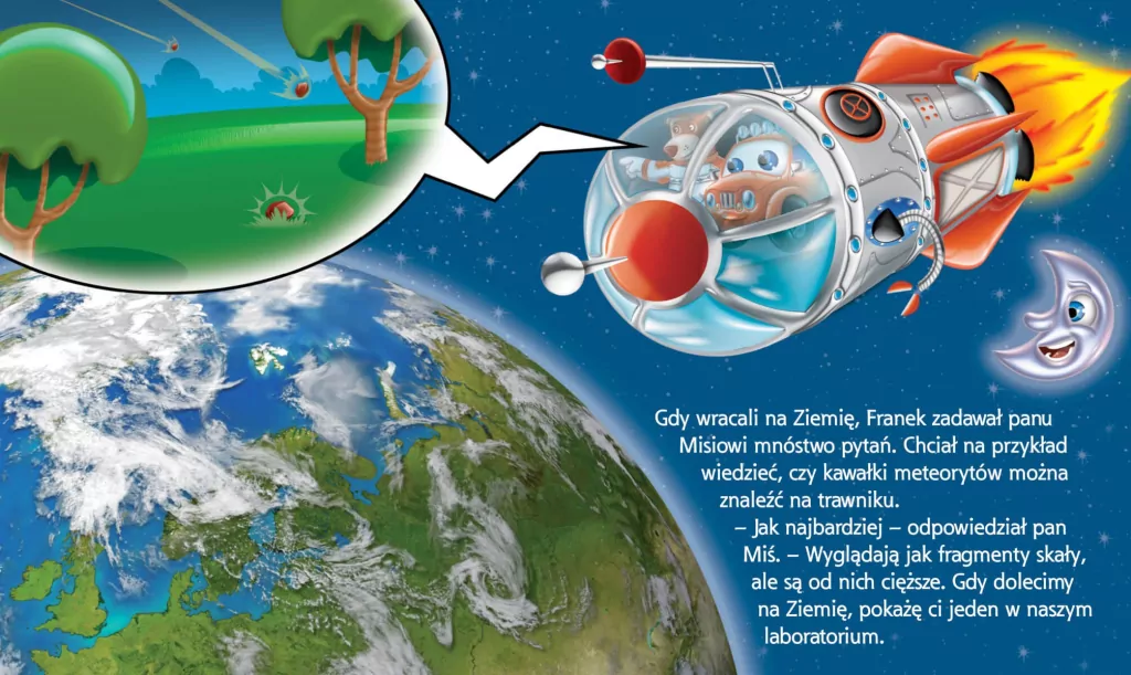 Astronauta. Samochodzik Franek - tantis.pl