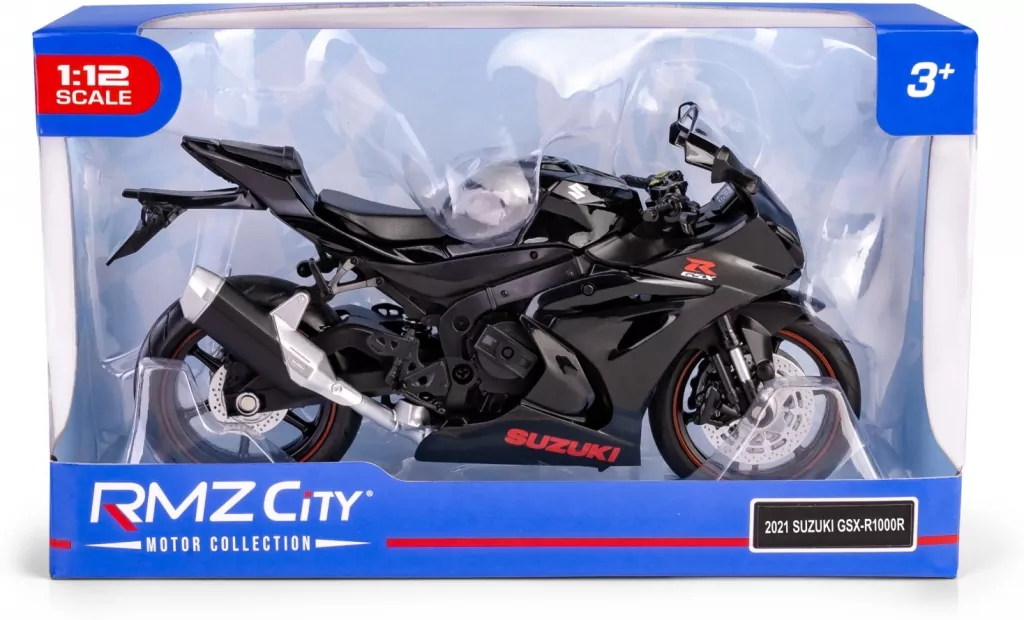 RMZ 1:12 Suzuki GSX R1000R (Regular) czarny - tantis.pl