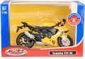 YAMAHA YZF-R1 / 67705/yellow 1:18. MSZ - tantis.pl