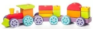 Pociąg drewniany - tantis.pl