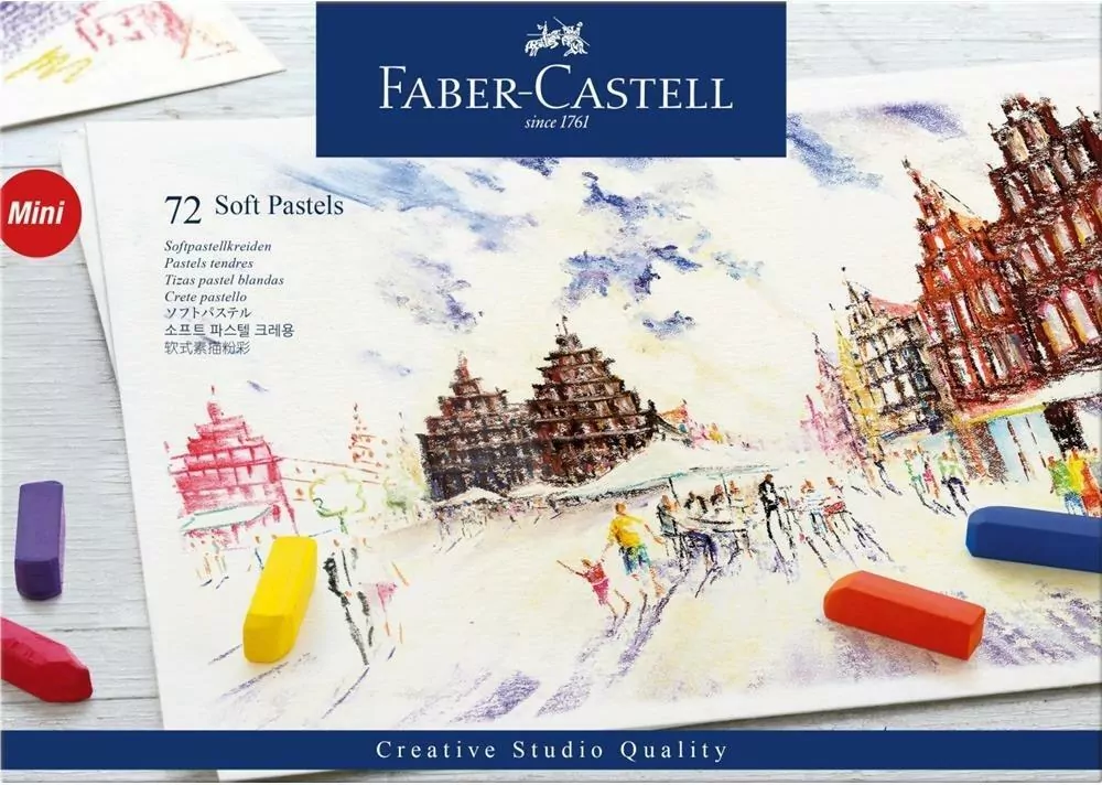 Pastele suche mini. 72 kolory - tantis.pl