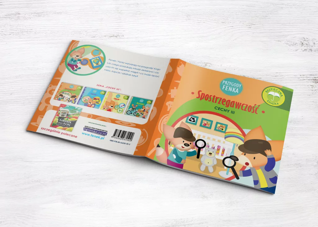 Spostrzegawczość. Cechy III. Przygody Fenka - tantis.pl