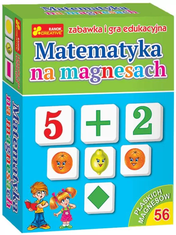 Zabawka i gra edukacyjna - Matematyka na magnesach - tantis.pl