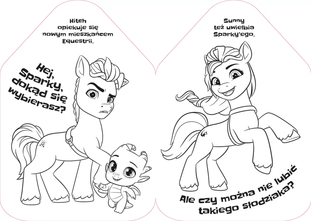 Nowe pokolenie. Książeczka kredeczka. My Little Pony - tantis.pl