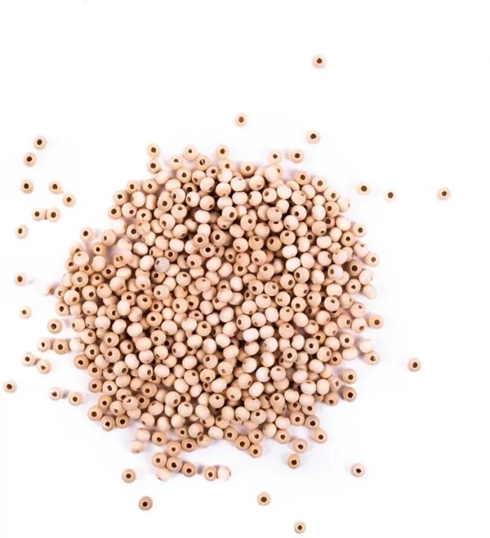 Koraliki drewniane kulki 6mm - tantis.pl