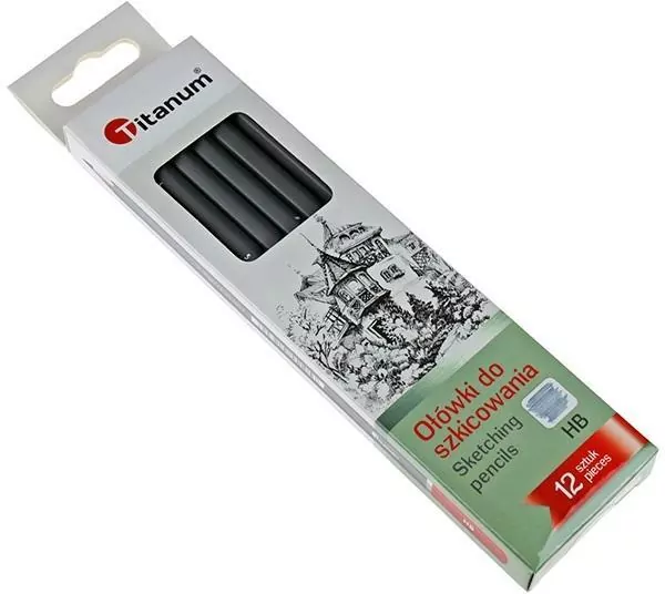 Ołówki do szkicowania HB - tantis.pl