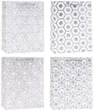 Torebka z brokatem 26x32x10cm mix ROZETTE - tantis.pl