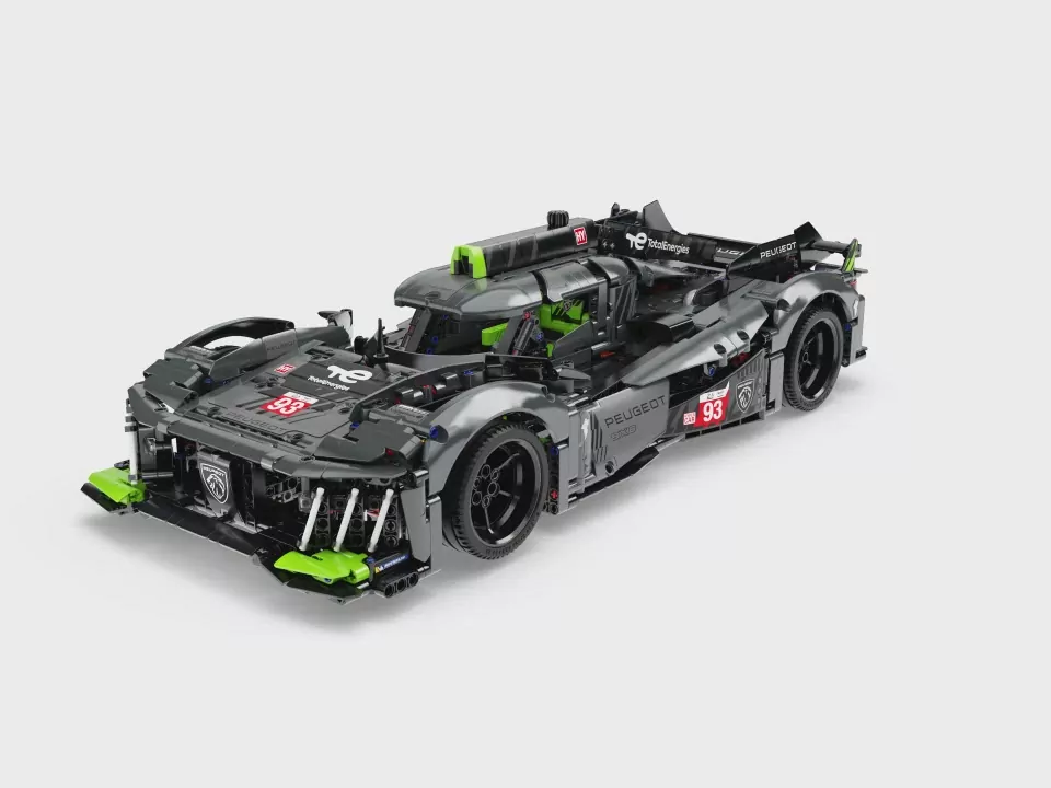 LEGO® Technic. PEUGEOT 9X8 24H Le Mans Hybrid Hypercar. 42156 - tantis.pl