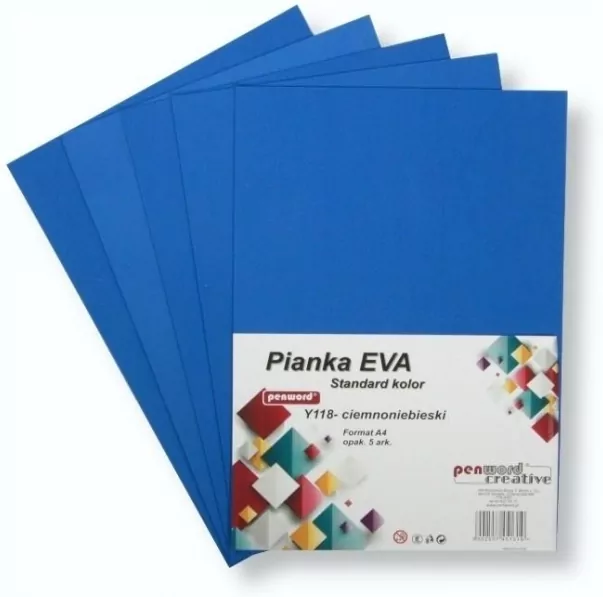 Pianka standard A4 Eva ciemna niebieska - tantis.pl