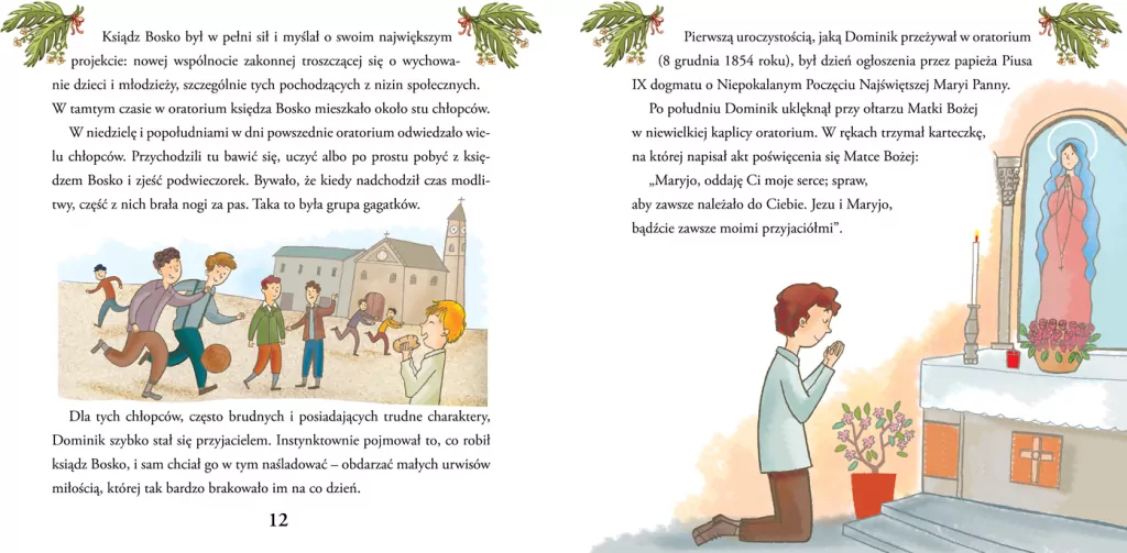 Nasi Patroni). Święty Dominik Savio - tantis.pl
