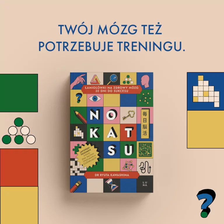 Nokatsu. Łamigłówki na zdrowy mózg - tantis.pl