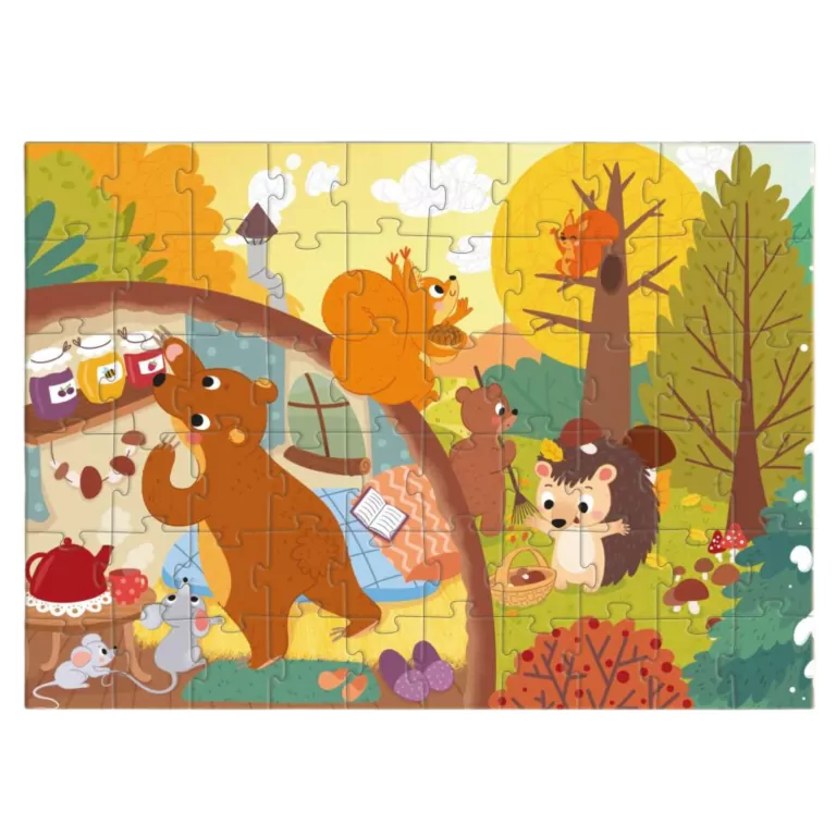 Puzzle 60. Pory roku. Czas zbiorów - tantis.pl