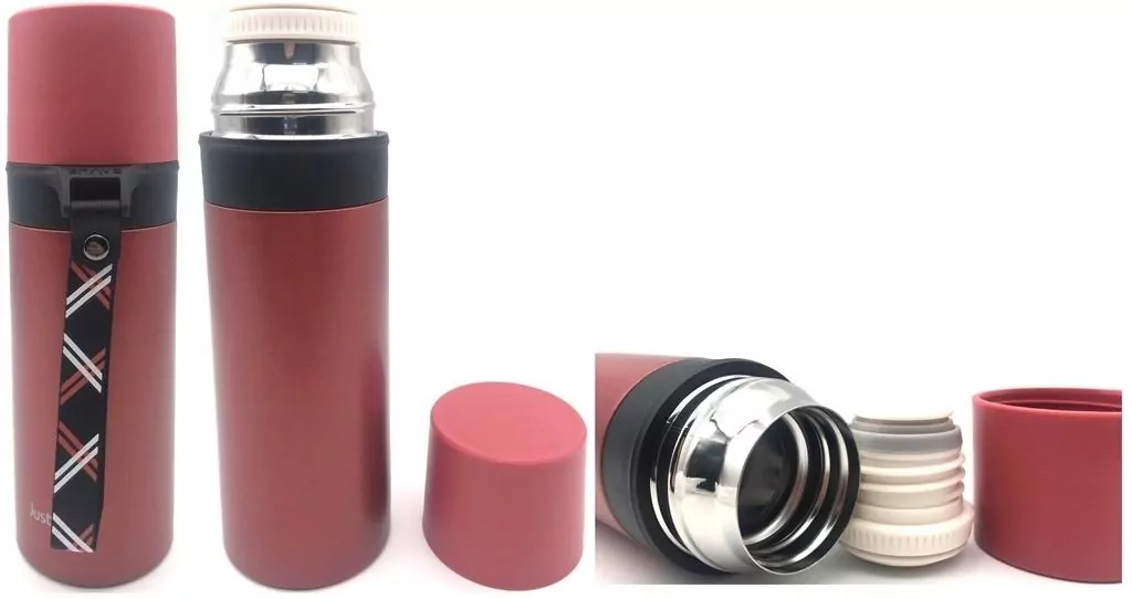 Termos próżniowy 350 ml. Czerwony - tantis.pl