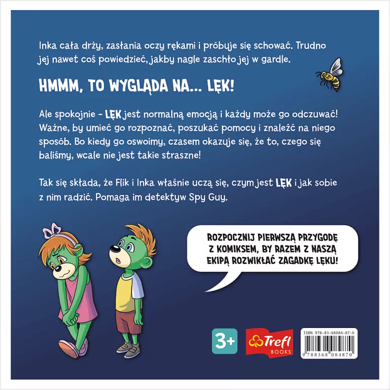 Spy Guy Komiks. Na tropie lęku TREFL - tantis.pl