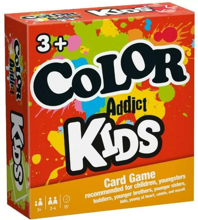 Color Addict Kids Gra karciana Cartamundi - tantis.pl