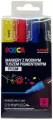 Markery plakatowe PC-1M 4 kolory POSCA UNI - tantis.pl