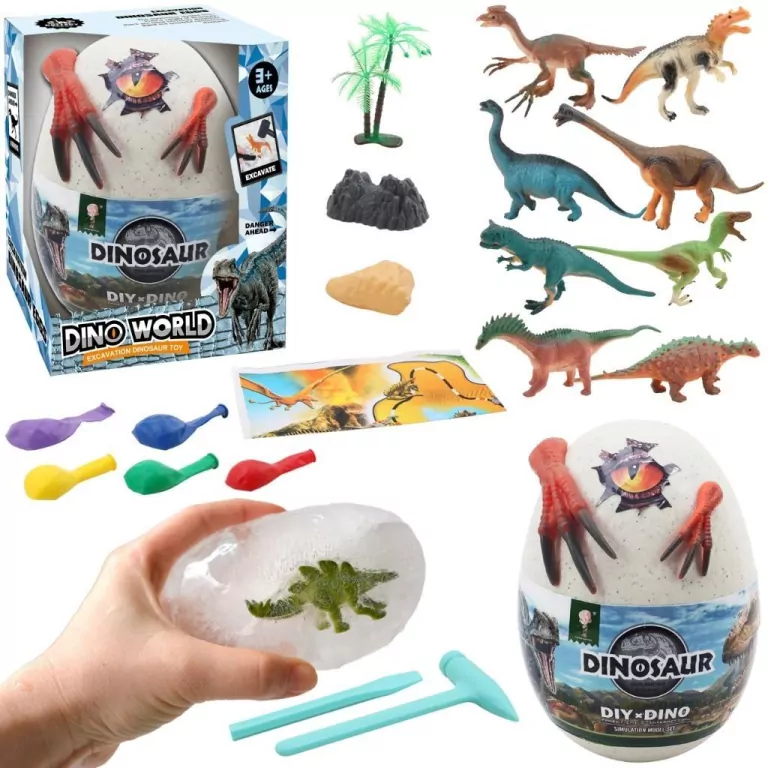 Dinozaury w jajku wykopaliska lodowe - tantis.pl