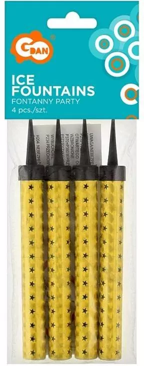 Zestaw 4 fontanny tortowe 10/12 cm - tantis.pl