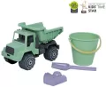 Wywrotka 30 cm z bioplastiku z wiaderkiem, łopatką oraz foremką - tantis.pl