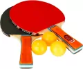 Rakietki do ping-ponga + 3 piłki - tantis.pl