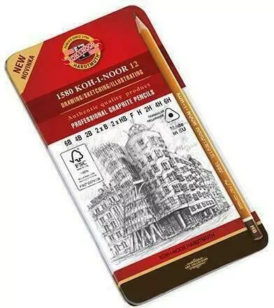 Ołówek grafitowy 6B-6H - tantis.pl