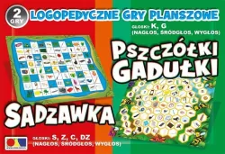 Sadzawka i Pszczółki Gadułki. Logopedyczne gry edukacyjne