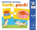 Kotki, pieski. Układanki malucha. Kapitan Nauka - tantis.pl