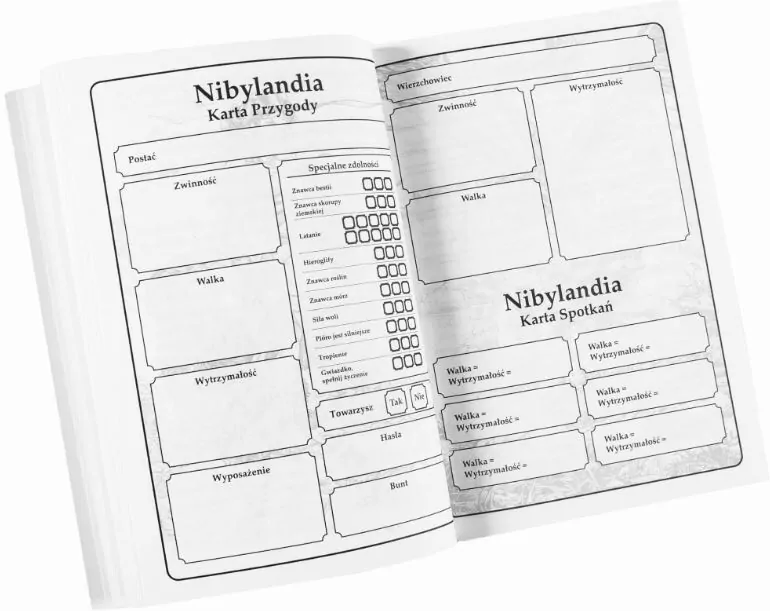 Nibylandia. Tu żyją potwory. Gra książkowa - tantis.pl