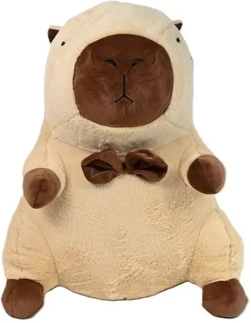 Kapibara pluszowa z kokardą 66cm - tantis.pl