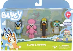 Bluey Figurki 4-pak Przyjaciele