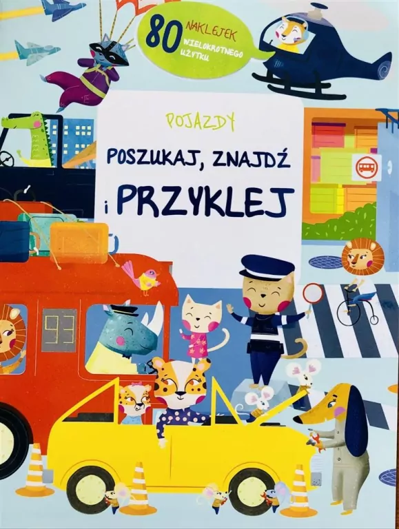 Poszuka, znajdź, przyklej. Pojazdy - tantis.pl