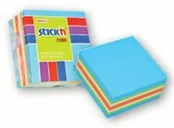 Notes kostka niebieska - mix neon i pastel. - tantis.pl