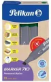 Marker 710 permanentny zielony (10szt) PELIKAN - tantis.pl