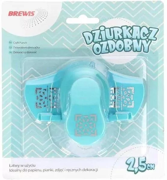 Dziurkacz ozdobny brzegowy. Rozeta 2,5cm - tantis.pl