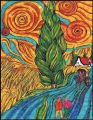 Kolorowanka welwetowa 47x35 Van Gogh. Droga z... - tantis.pl