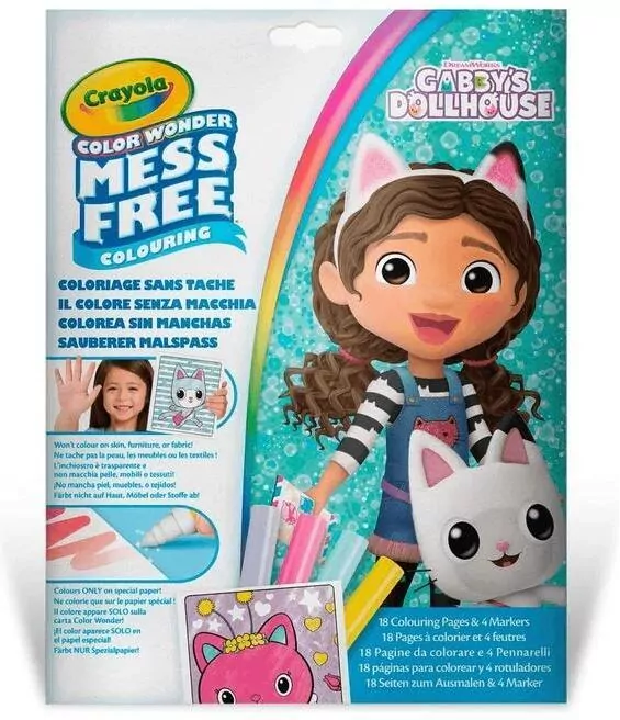 Kolorowanka Wonder Koci Domek Gabi CRAYOLA - tantis.pl