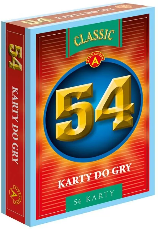 Karty do gry. Duża talia. 54 karty ALEX - tantis.pl